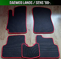 ЕВА коврики на Daewoo Lanos / Sens '98-. EVA ковры Деу Ланос Сенс Део