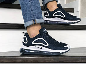 Чоловічі кросівки Nike air max 720,темно сині з білим 45р, фото 2