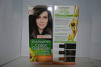 Краска для волос Garnier Color Naturals 4.00 (Глубокий темно-каштановый)