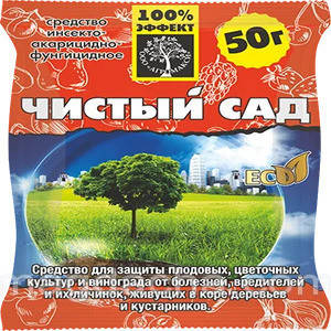 Чистий сад, 50 г — ефективний захист саду в рані весняного оброблення, фото 2