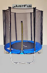 Дитячий батут із зовнішньою захисною сіткою діаметром 183 см JUST FUN