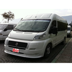 Накладка на передні бампери (губа) Fiat Ducato 2006-2014 г.