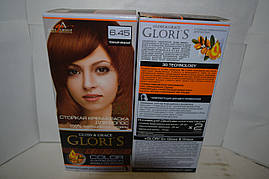 Фарба для волосся Gloris 6.45 (Темний мідний) Для 2 застосувань