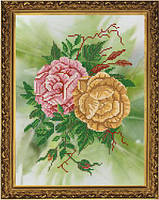 Схема вышивки бисером Розы