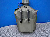 Фляга армійська "US Army bottle" 1 л пластикова в чохлі, олива. Німеччина Макс Фукс., фото 5