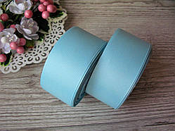 Стрічка репсова, на метраж, ширина 4 см, колір блакитний, 4 грн за метр.