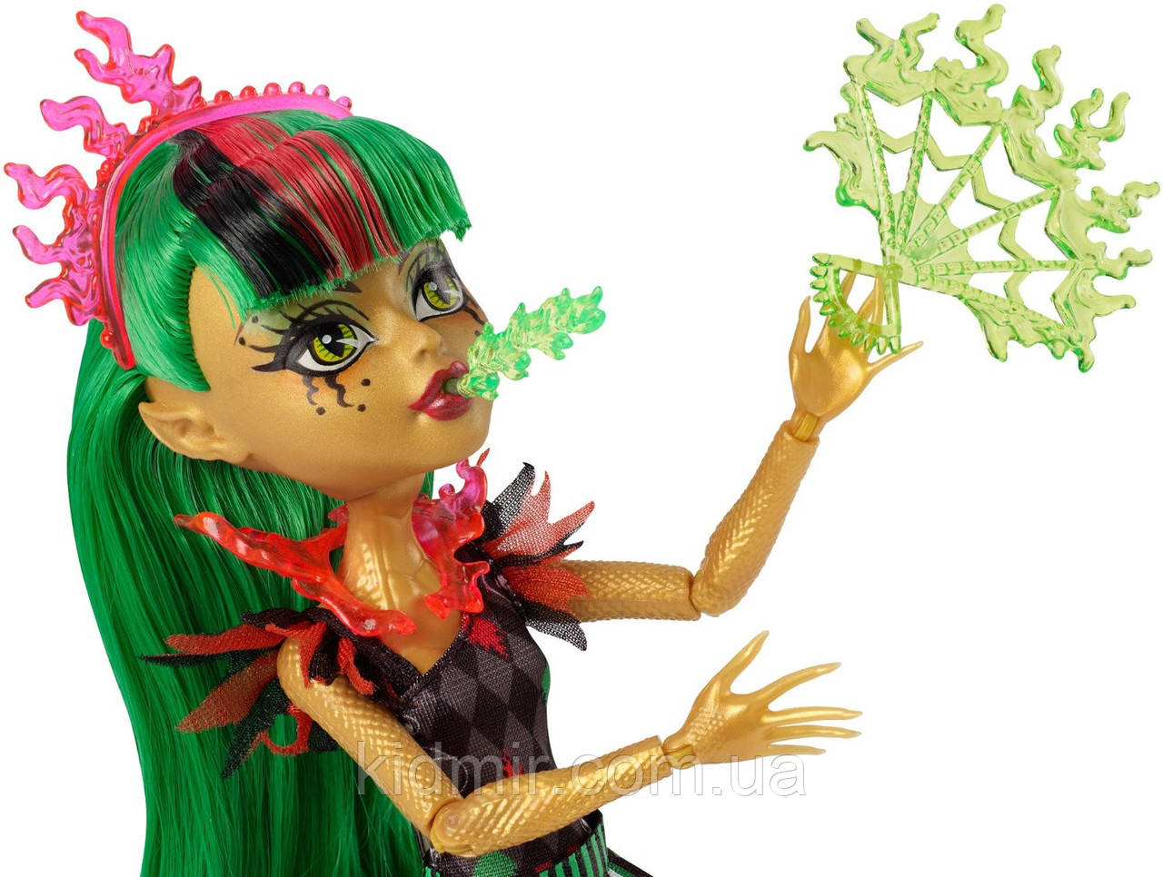 Кукла Монстр Хай Джинафаер Лонг Фрик Ду Чик Monster High Jinafire Long CHX96 - фото 4 - id-p102071174