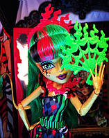 Монстр Хай Джинафаер Лонг Кукла Monster High Jinafire Long Freak Du Chic CHX96