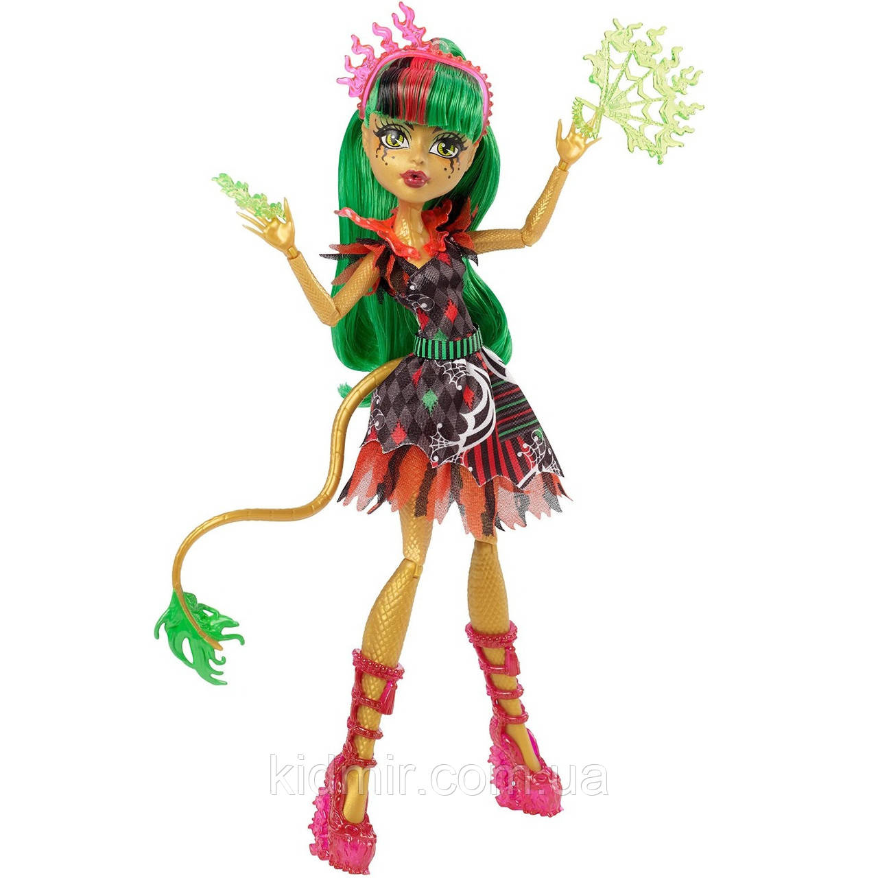 Лялька Монстр Хай Джинафаєр Лонг Фрик Ду Чик Monster High Jinafire Long CHX96