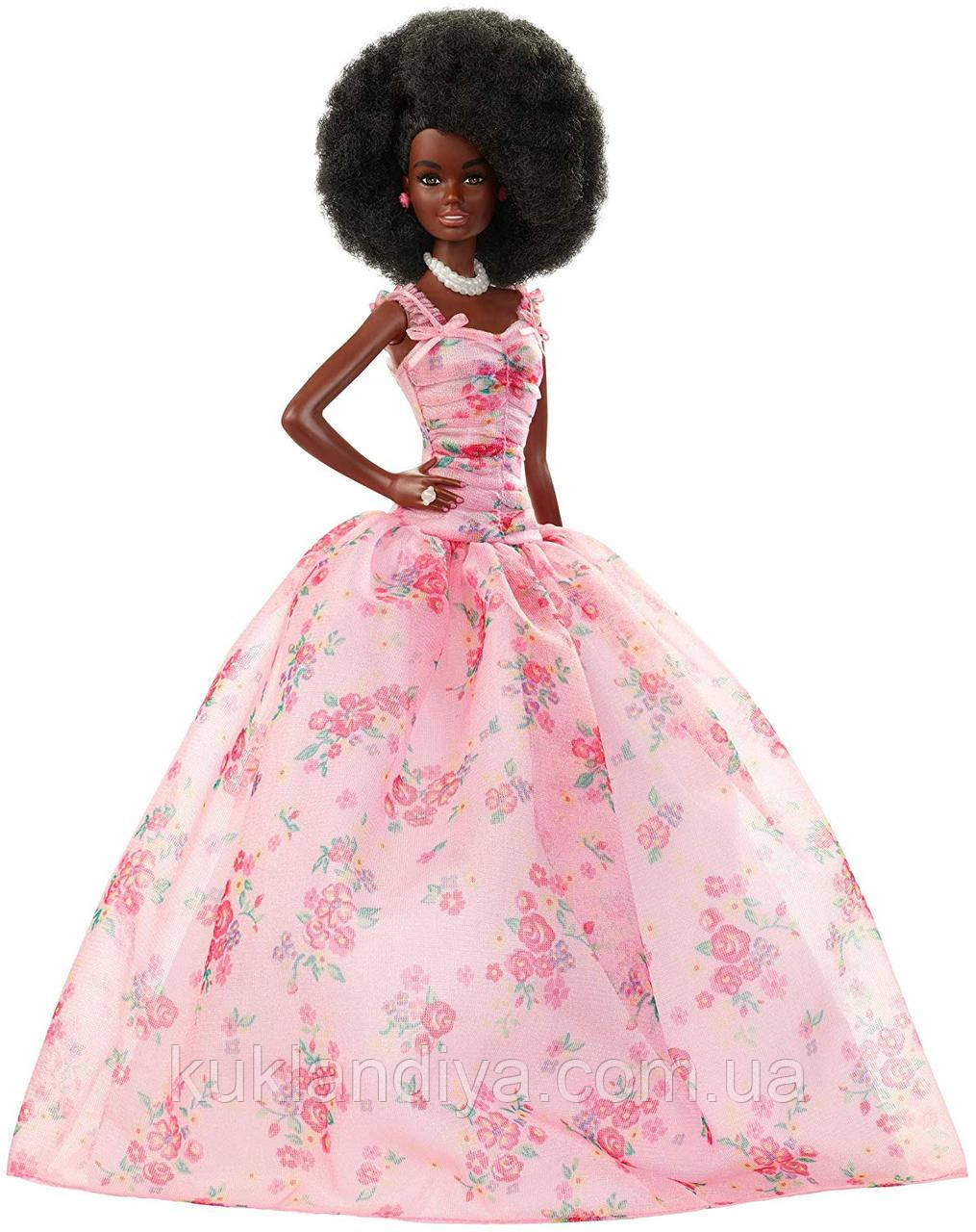 Лялька Barbie Особливий день народження 2019 рік брюнетка