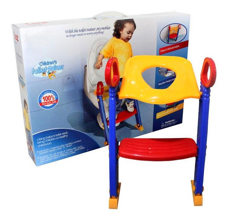 Дитяче сидіння для унітаза зі сходинками — Children's Toilet trainer