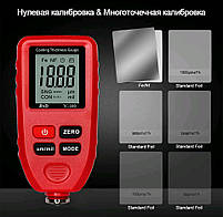 TC100-red товщиномір фарби, Fe/NFe, до 1300 мкм, + батарейка, фото 8