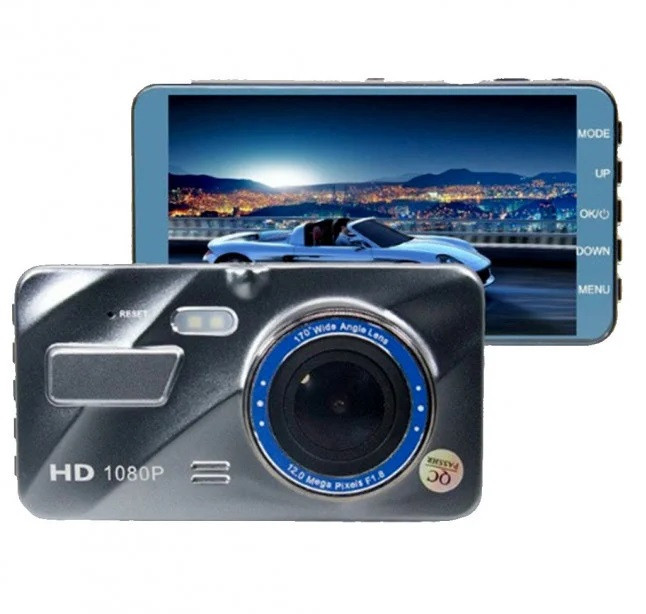 Автомобільний відеореєстратор DVR V2 Dual Lens Full HD 1080