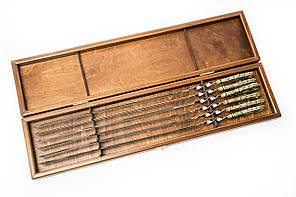 Пенал для шампурів "Стаут" капучино