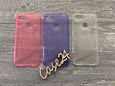 Силіконовий чохол Duotone для Huawei Y6 2018 (3 кольори)