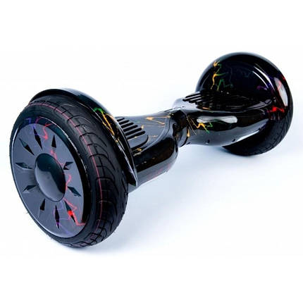 Гіроскутер 10.5 Wheel Самобаланс кольорова блискавка, фото 2