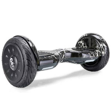 Гіроскутер Smart Balance 10.5 дюйма Wheel Чорна блискавка, фото 2