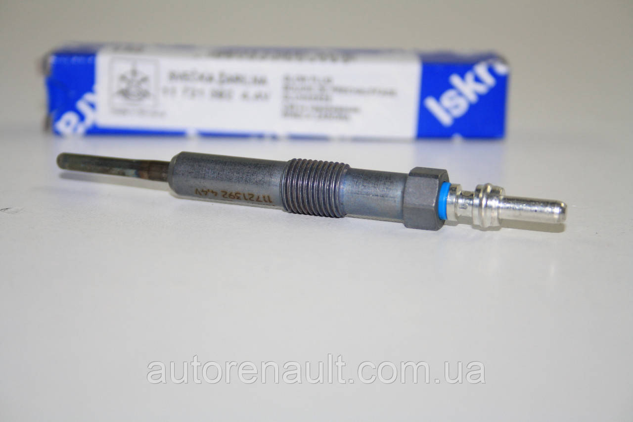 Свічка розжарювання на Рено Дастер 1.5 Dci починаючи з 2011 (4.4) ISKRA (Словенія) 11.721.392, фото 1