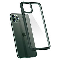 Чохол Spigen для iPhone 11 Pro Max Hybrid Ultra, Midnight Green, фото 4