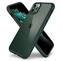 Чохол Spigen для iPhone 11 Pro Max Hybrid Ultra, Midnight Green, фото 3