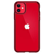Чохол Spigen для iPhone 11 Hybrid Ultra, Red Crystal, фото 6