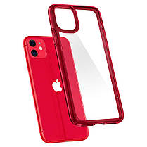 Чохол Spigen для iPhone 11 Hybrid Ultra, Red Crystal, фото 5