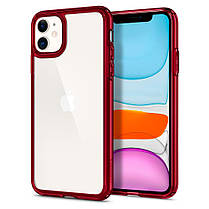 Чохол Spigen для iPhone 11 Hybrid Ultra, Red Crystal, фото 3