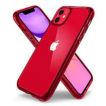 Чохол Spigen для iPhone 11 Hybrid Ultra, Red Crystal, фото 4