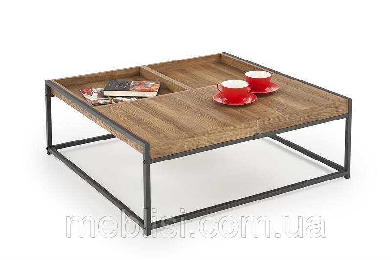 Журнальний стіл FREGATA медовий горіх (84x80x30) Halmar