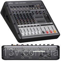 Мікшер із підсилювачем BIG PMB1200FXMP3Новинка