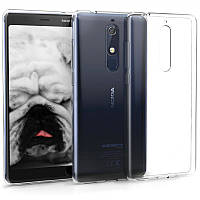 Ультратонкий чехол для Nokia 5.1 прозрачный