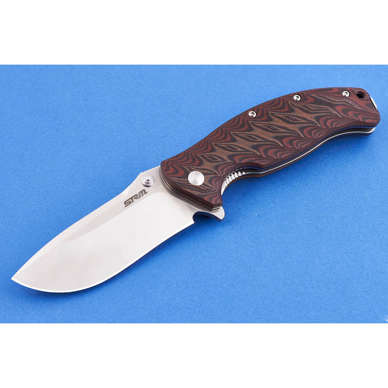 Ніж складаний SAN REN MU KNIVES масивний і значний складаний ніж