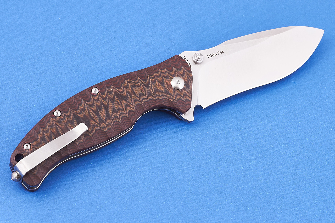 Ніж складаний SAN REN MU KNIVES підвищена надійність ножа при виконанні серйозних робіт