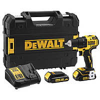 Дриль-шуруповерт акумуляторна безщіточний DeWALT DCD708S2T_1, 18В