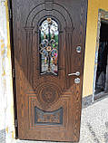 Двері вхідні металеві з полімерними накладками нестандартних розмірів., фото 8