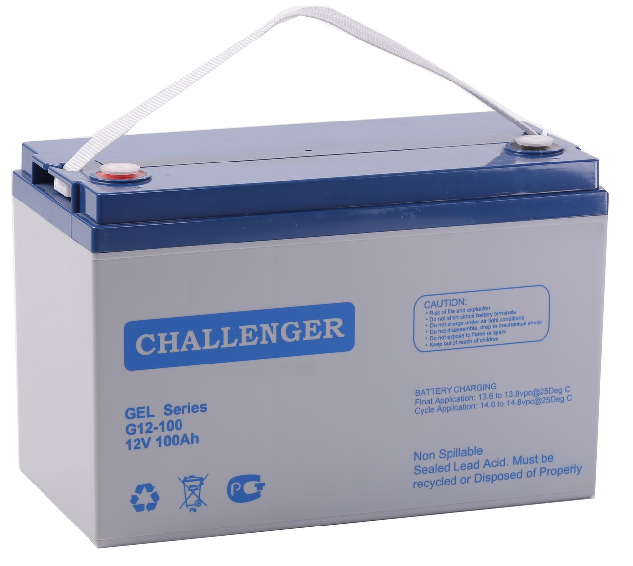 Гелевий акумулятор Challenger G12-100, фото 1