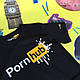 Футболка чорна PornHub XS, фото 3