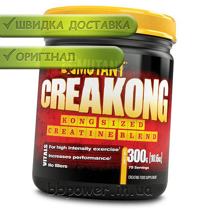 Креатин Mutant CreaKong 300 г, фото 3