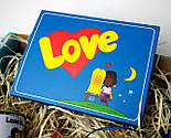 Набір для коханої "Love is" - Чоловічий подарунковий набір "Любов - це..." - Оригінальний подарунок чоловікові, фото 3