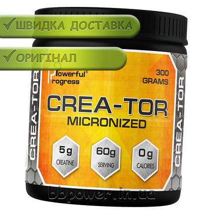 Креатин Powerful Progress Creator Micronized 300 г без смаку, фото 4