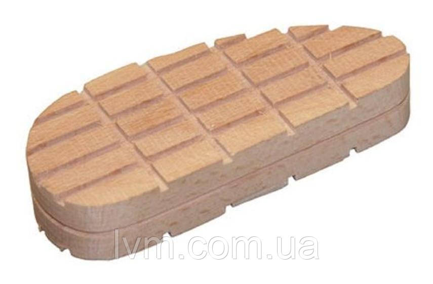 Дерев'яна яна колодка для збирає корів 112*20мм , розмір "L" (бук) FARMA