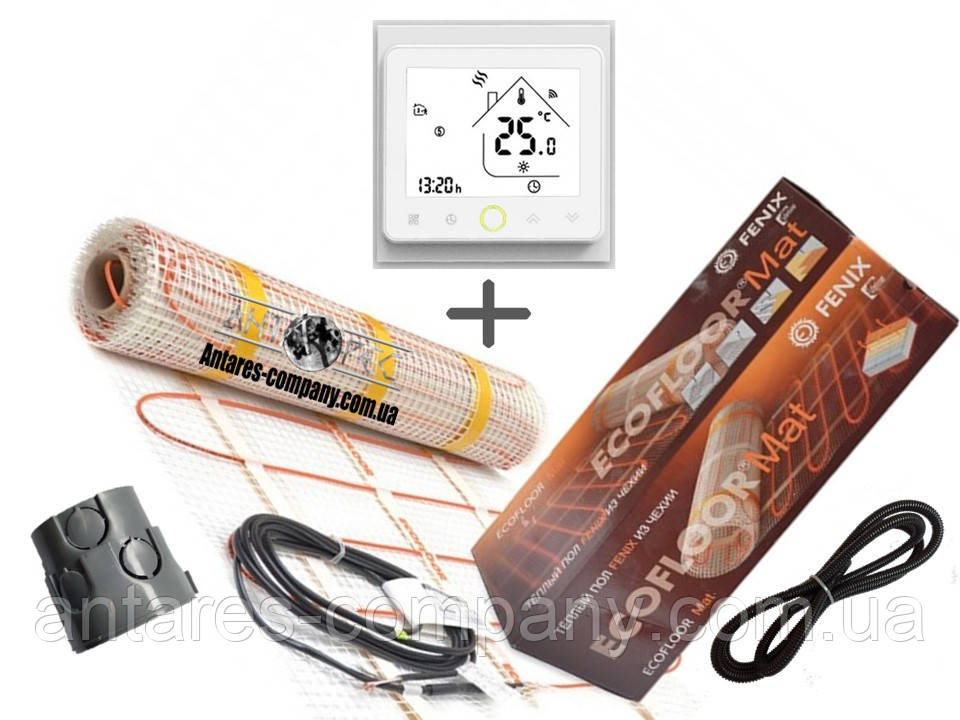 Нагрівальний мат Fenix LDTS 121210-165 ( 7.55 м2 ) з WI-FI Thermostat TWE02