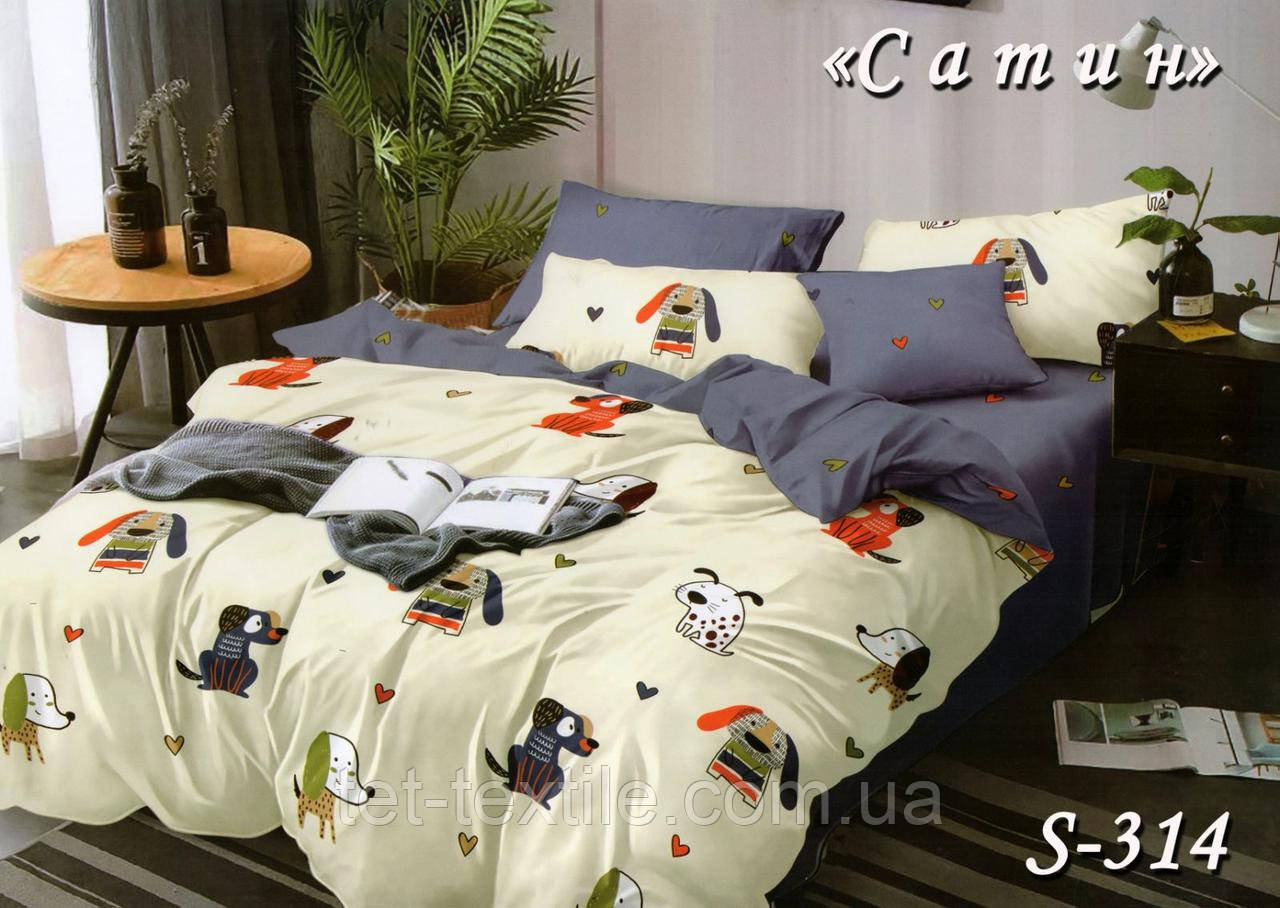 Постільна білизна ТЕТ Сатин (євро)