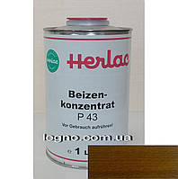 Концентрат красителя P43 Дуб Герлак (Herlac) - для подкрашивания лаков (лютофен), 1л, Германия