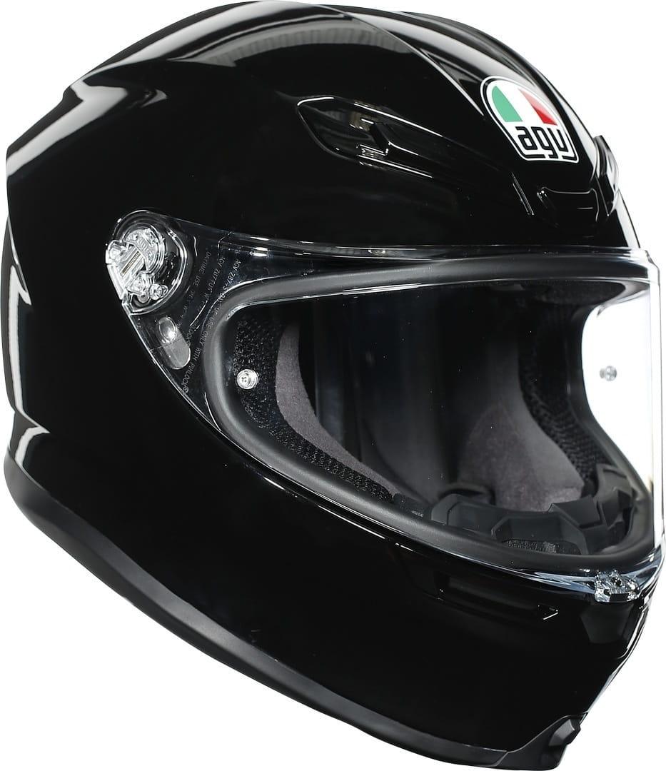 Мотошолом AGV K-6 (чорний)