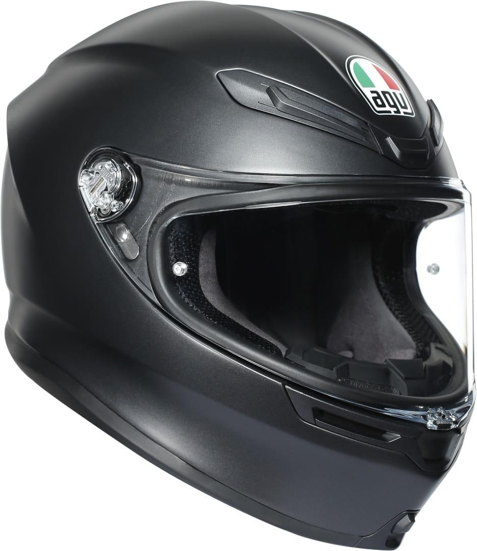 Мотошолом AGV K-6 S Matt (чорний)