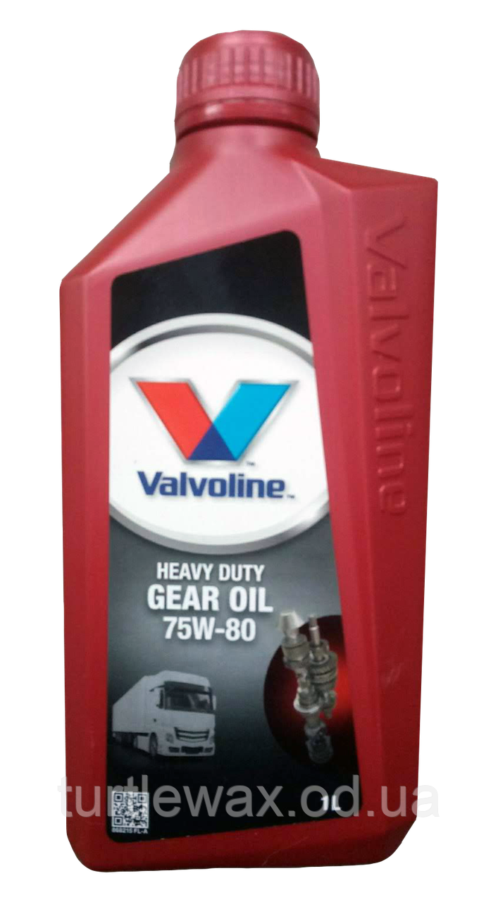 Трансмісійна олива Valvoline HD Gear Oil 75W-80, 1л