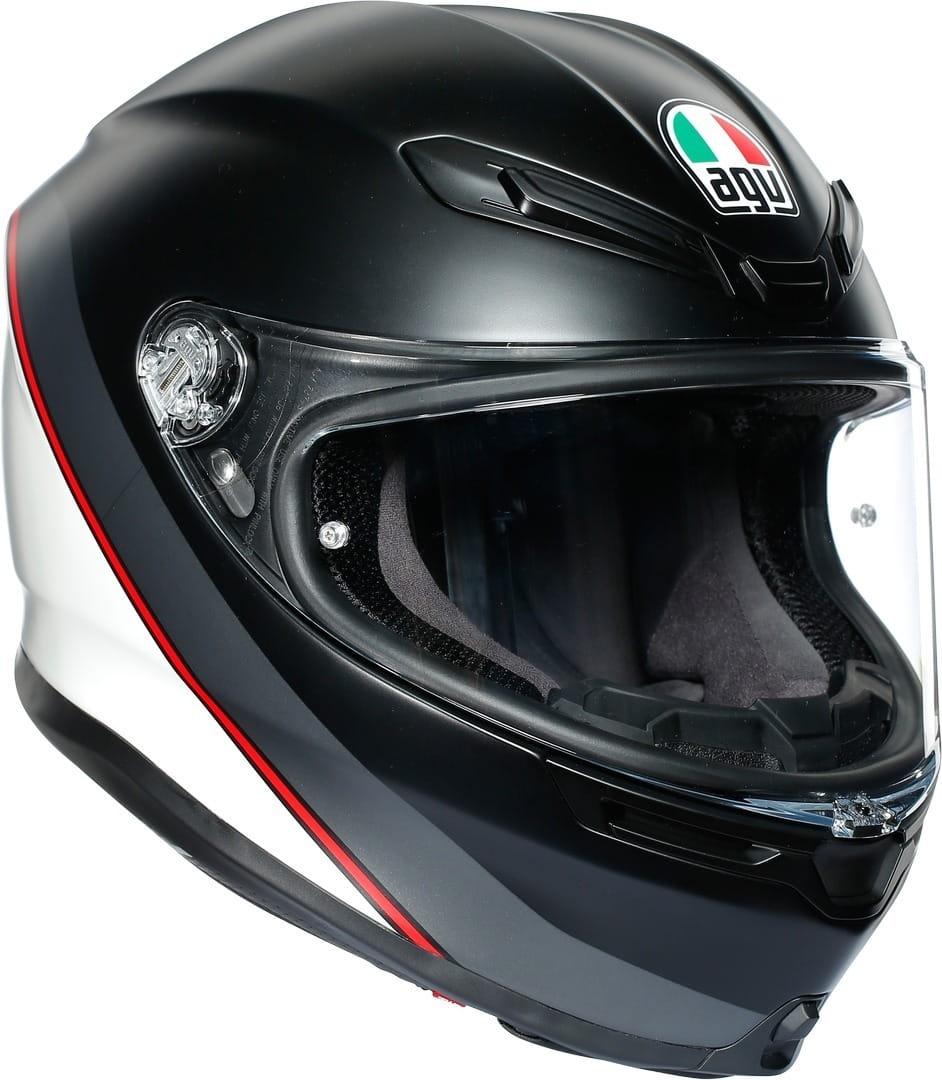 Мотошолом AGV K-6 Minimal (червоний)