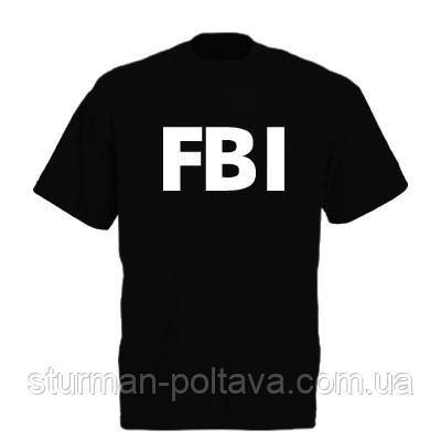 Футболка чоловіча з логотипом спецпідрозділ FBI MiL - Tec Німеччина розмір XXL
