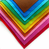 Набір фетру м'якого (10 кольорів), фото 9